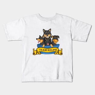 team kelpie Kids T-Shirt